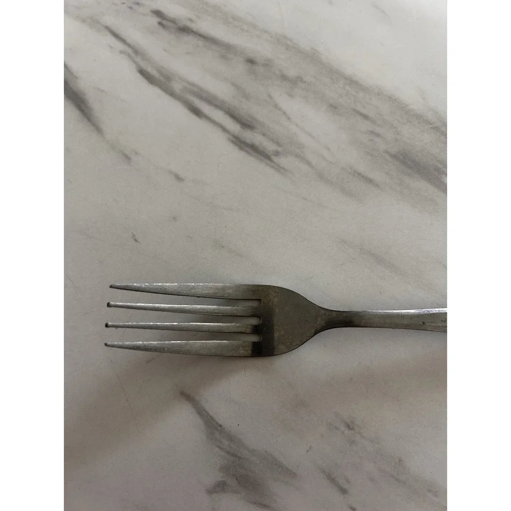 Vintage‎ Buffalo Japan Flatware Dinner Fork 7.5 Inches Long Stainless Steel BxA
